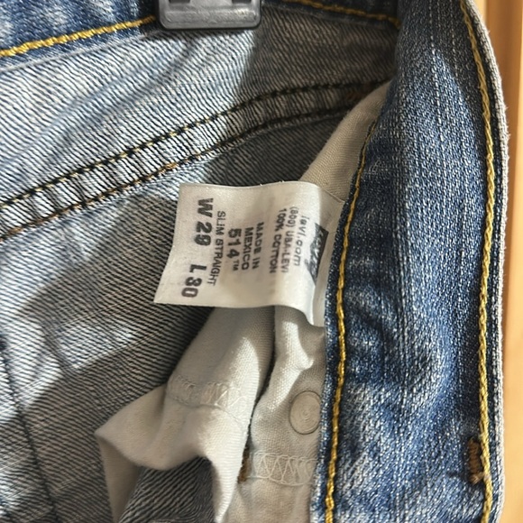 Levi’s 514 Men's Blue Jeans - Picture 5 of 5
